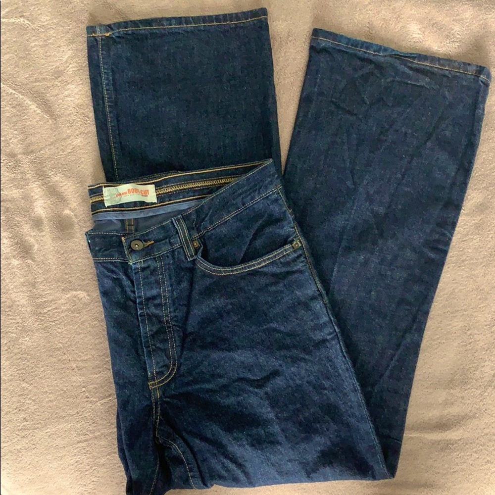 Men’s Old Navy Low Rise Boot Cut Denim Jeans 32x30